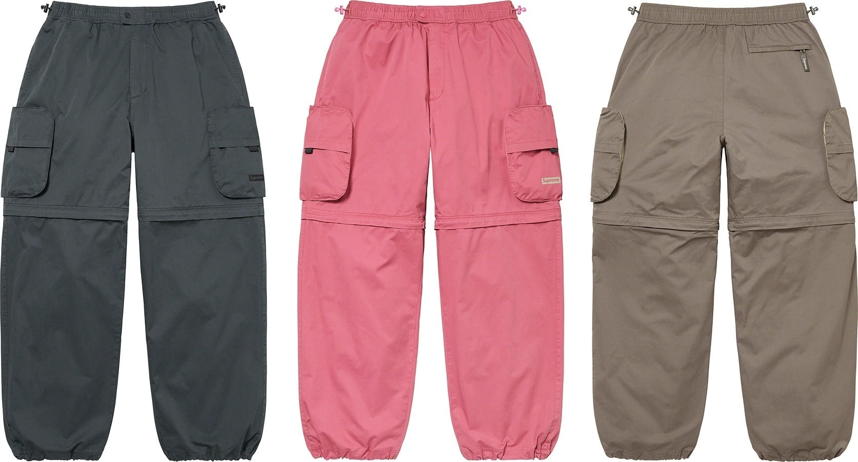 Cargo Zip-Off Cinch Pant